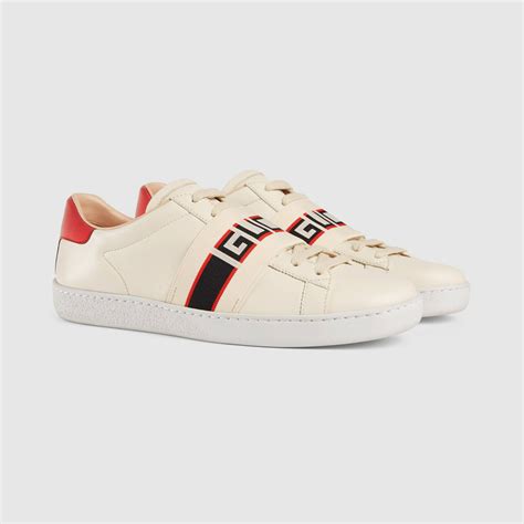 Gucci WMNS Ace ‘Strip Ivory’ sneakers size 38 